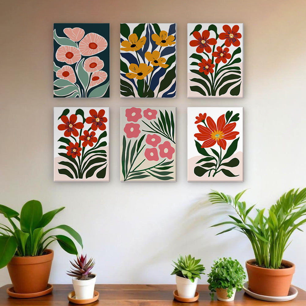 Botanic Whimsy (Set of 6)