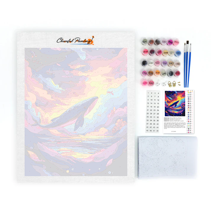 Whale - Paint by Numbers