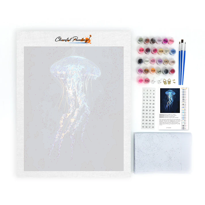 Jellyfish - Paint by Numbers