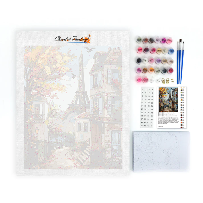Autumn Paris - Paint by Numbers