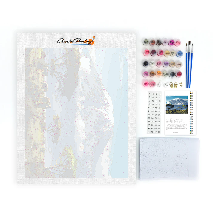Mount Kilimanjaro - Paint by Numbers