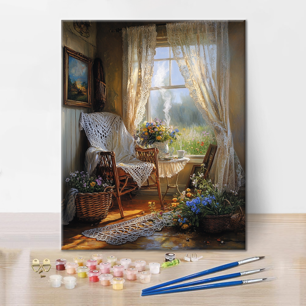 Sunlit Serenity - Paint by Numbers