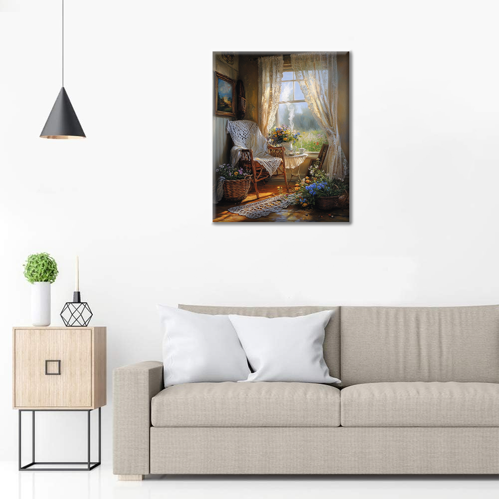 Sunlit Serenity - Paint by Numbers