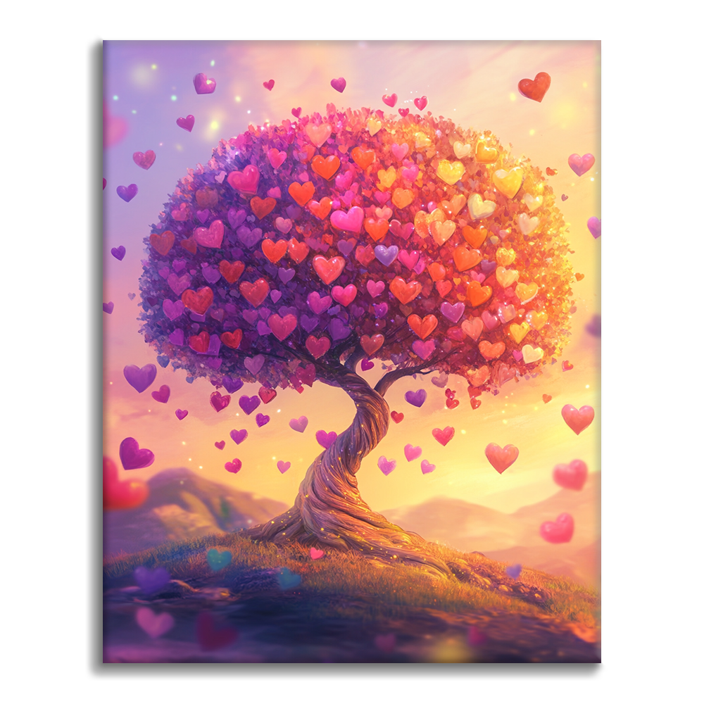 Tree of Love - Paint by Numbers