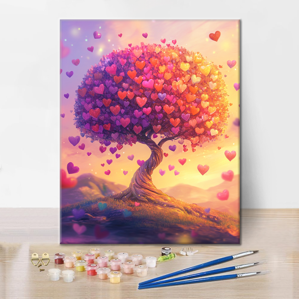 Tree of Love - Paint by Numbers