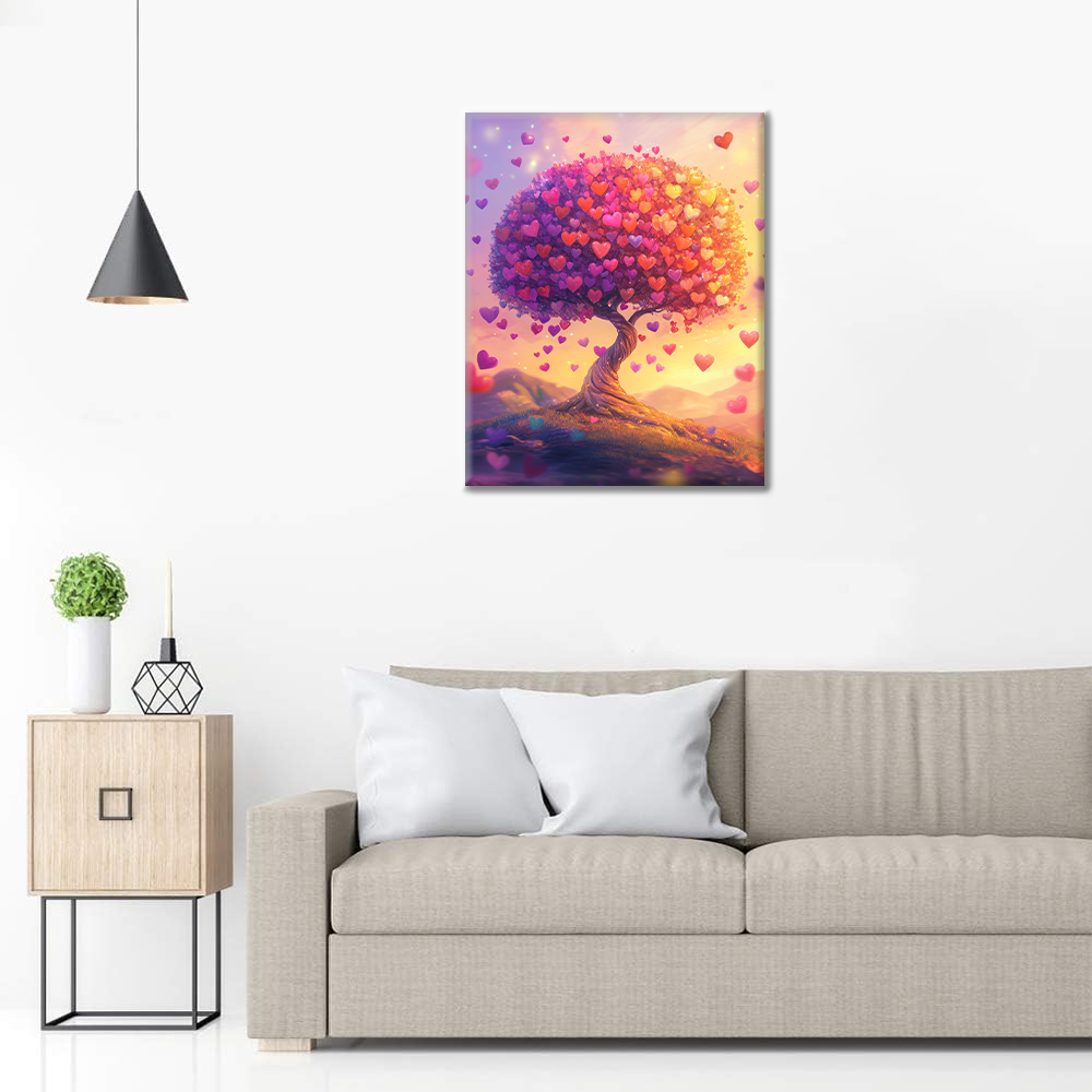 Tree of Love - Paint by Numbers