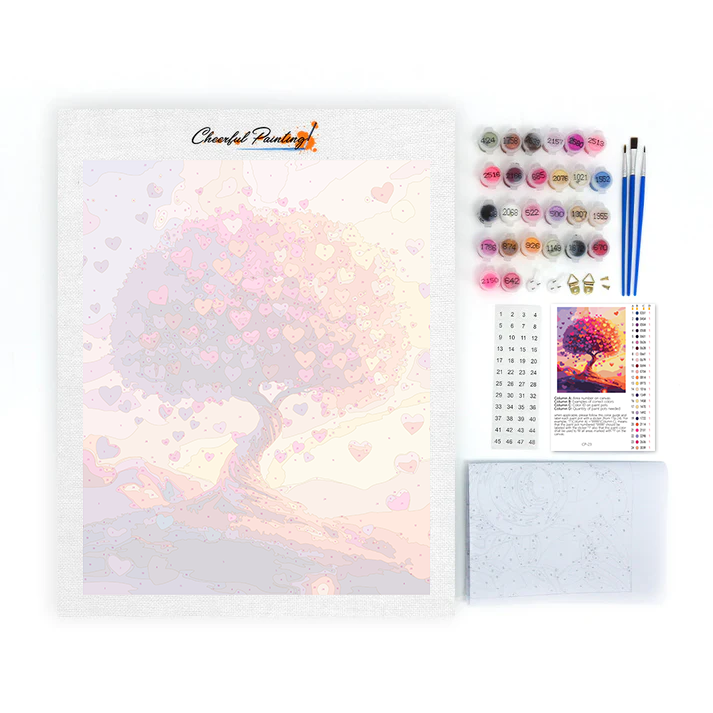 Tree of Love - Paint by Numbers