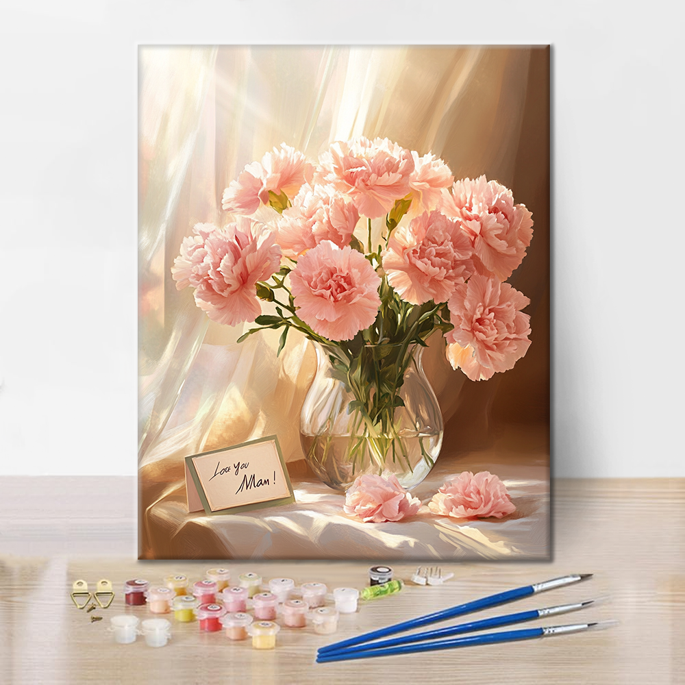 Carnation - Paint by Numbers