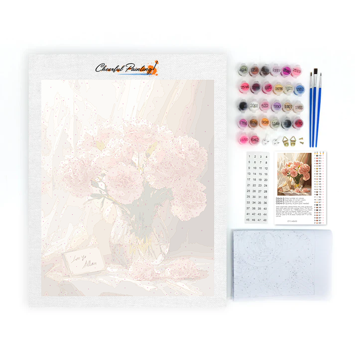 Carnation - Paint by Numbers