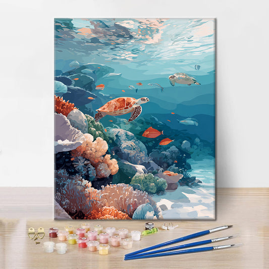 Underwater World - Paint by Numbers