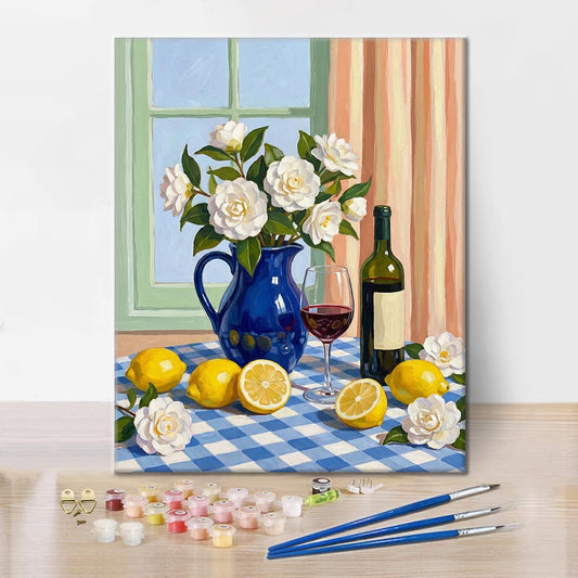 A Cozy Table - Paint by Numbers