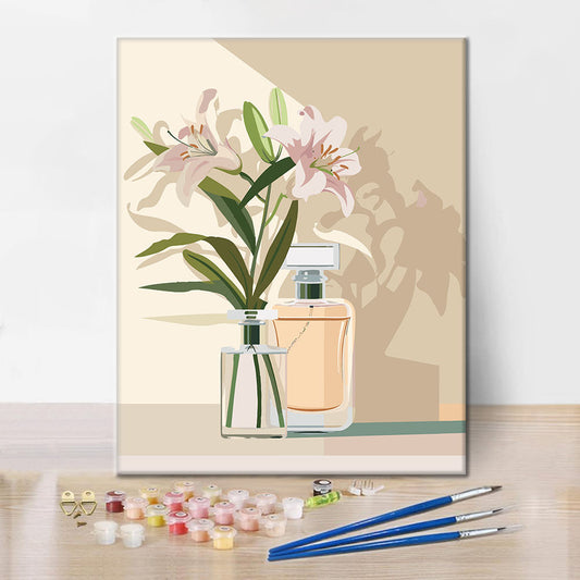 Fragrant Lily - Paint by Numbers