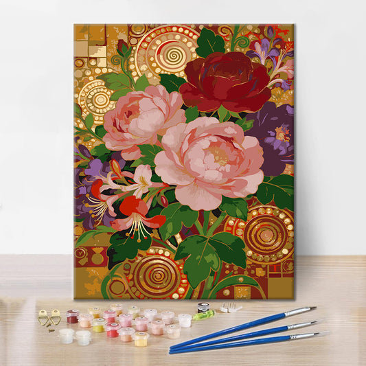 Klimt’s Blooming Dream - Paint by Numbers