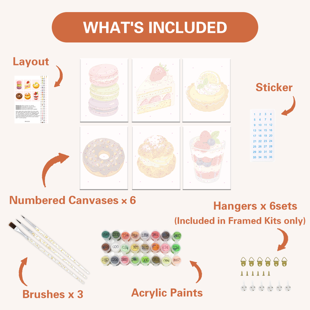 Pastel Dessert Delights