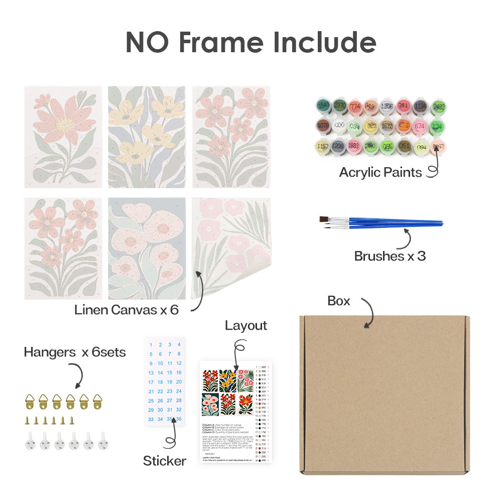 Botanic Whimsy (Set of 6)