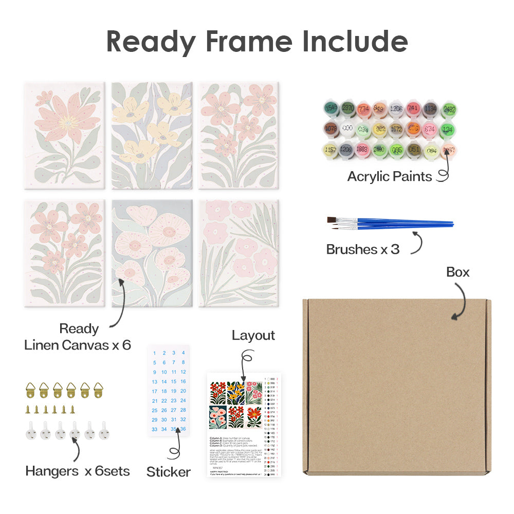 Botanic Whimsy (Set of 6)