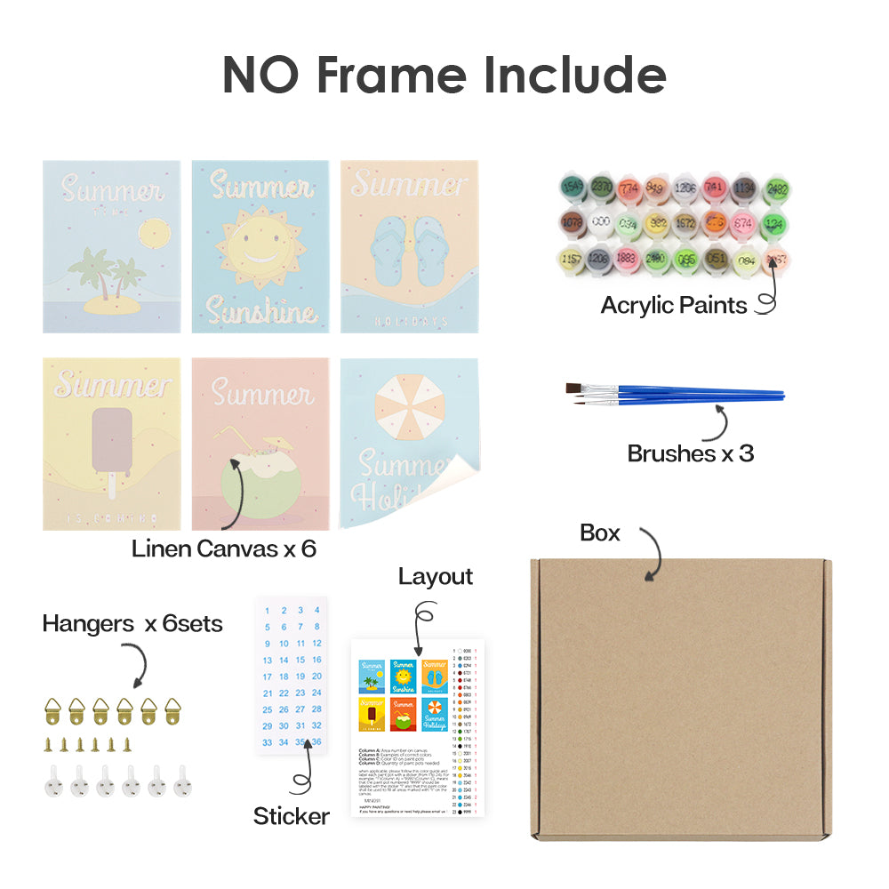 Summer Glow (Set of 6)