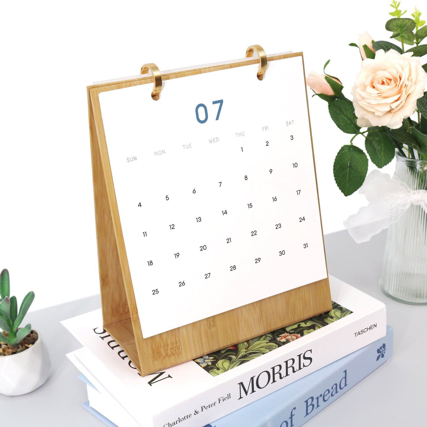 Vintage Travel - 2027 Paint by Numbers Desk Calenda