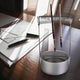 Self-Draining Brush Holder