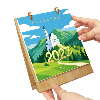 Travel Edition - 2027 Paint by Numbers Desk Calenda