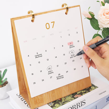 Travel Edition - 2027 Paint by Numbers Desk Calenda