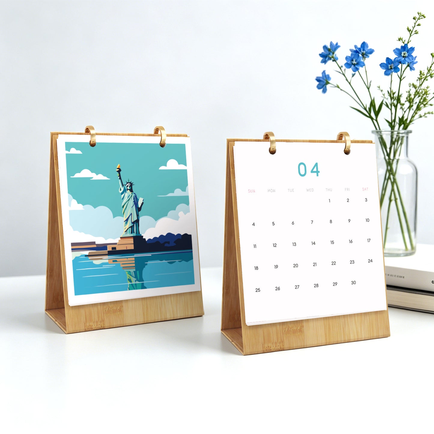 Travel Edition - 2027 Paint by Numbers Desk Calenda