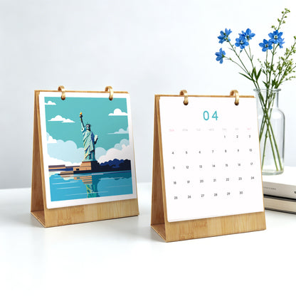 Travel Edition - 2027 Paint by Numbers Desk Calenda