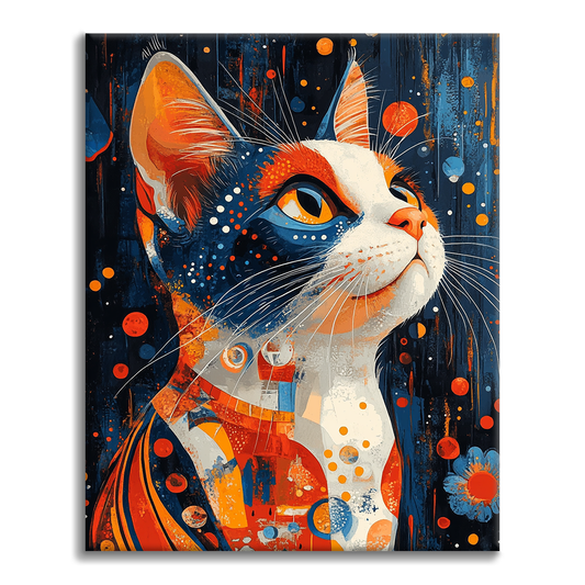 Calico Cat - Paint by Numbers