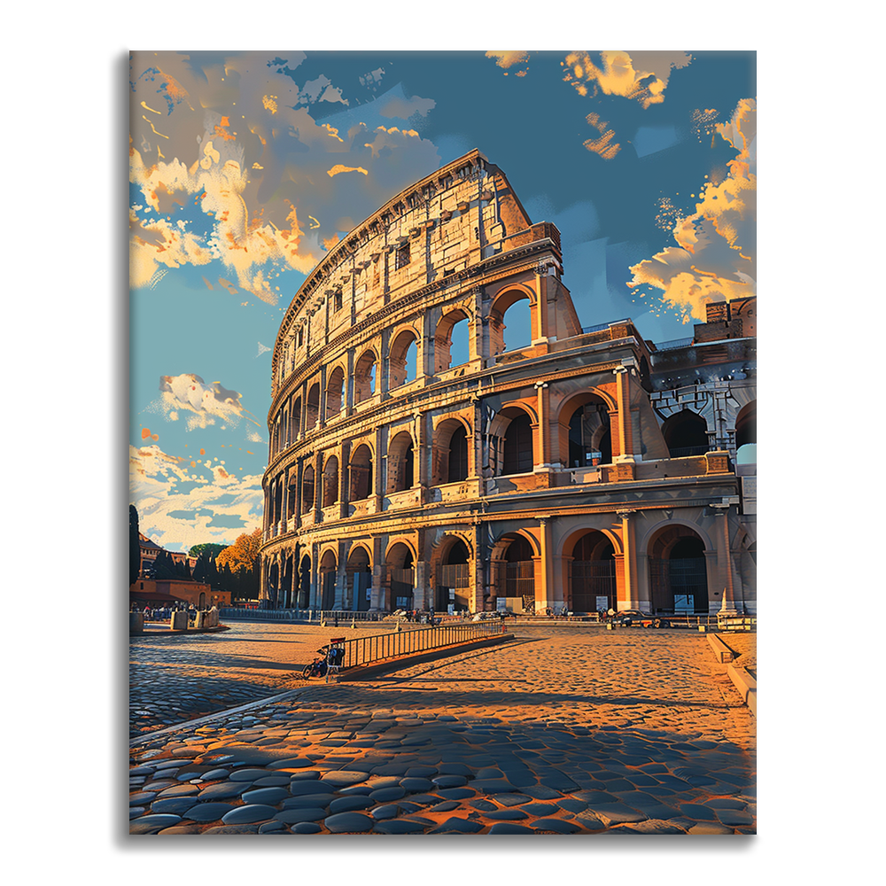 Roma Colosseo - Paint by Numbers