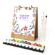 Flowers Edition - 2027 Paint by Numbers Desk Calenda