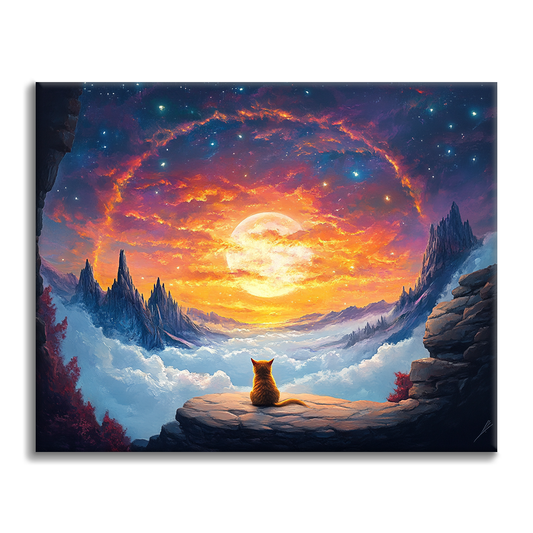 Cats and Stars - Paint by Numbers
