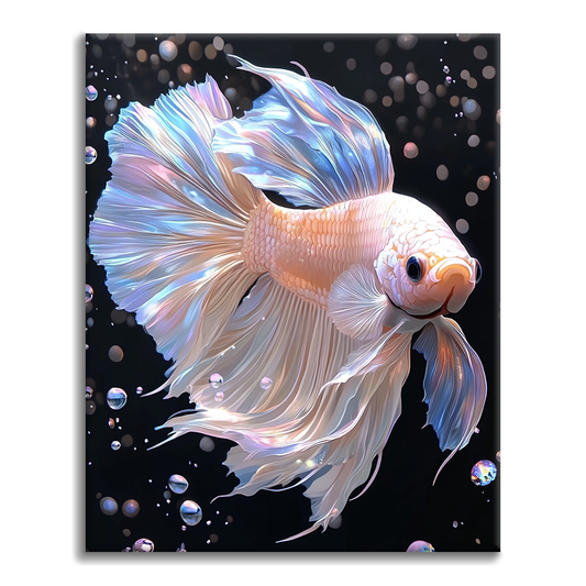 Jewlley Betta Fish - Paint by Numbers
