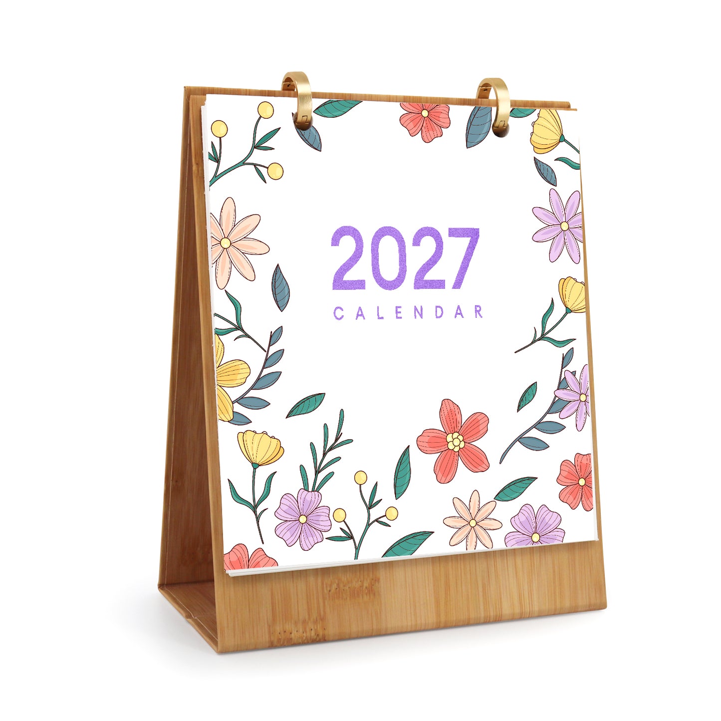 Flowers Edition - 2027 Paint by Numbers Desk Calenda
