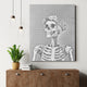 Smiling Skull - Dot Painting