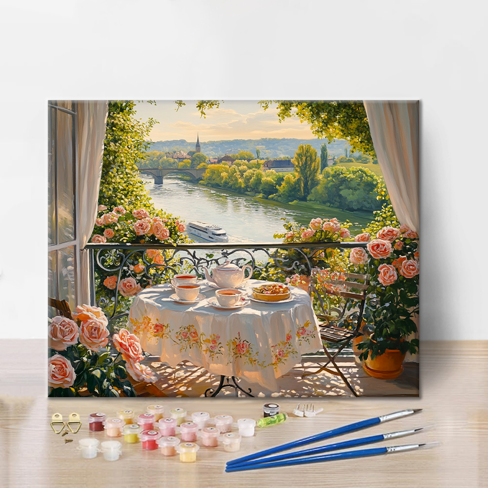 Afternoon Tea - Paint by Numbers