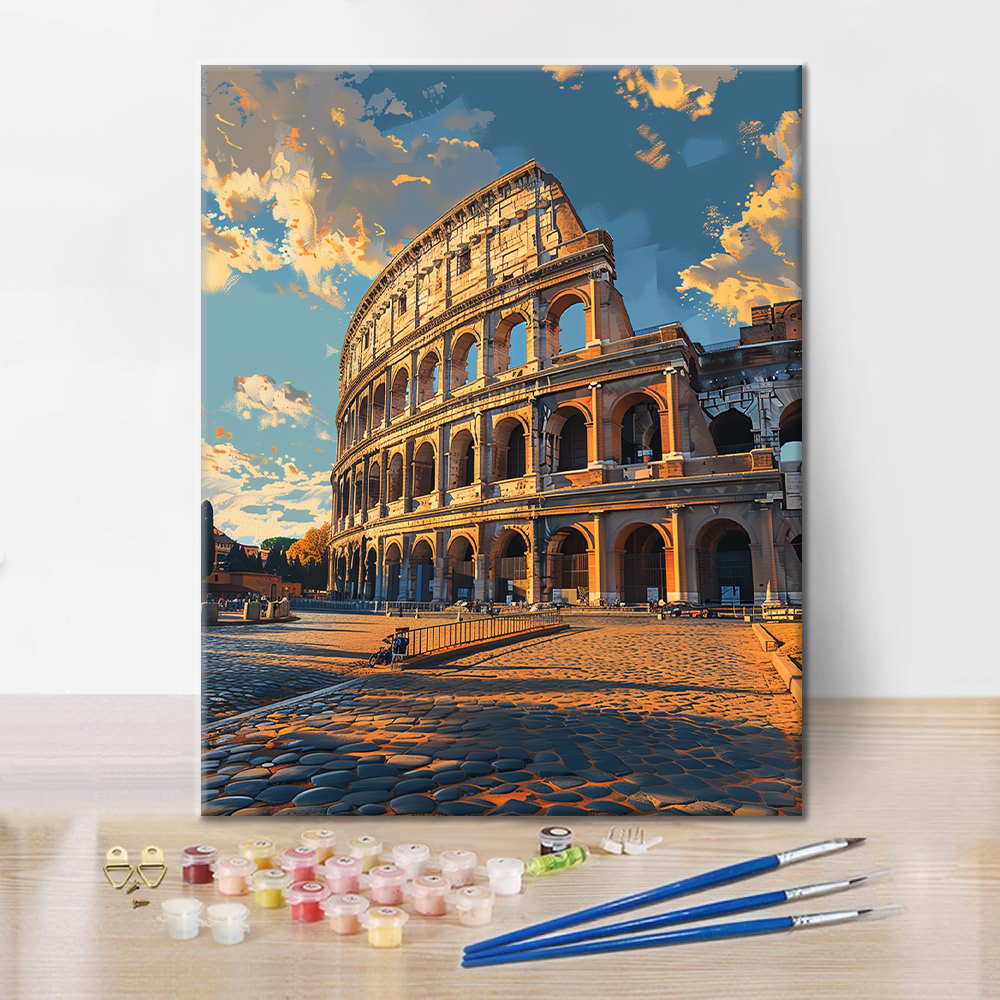 Roma Colosseo - Paint by Numbers