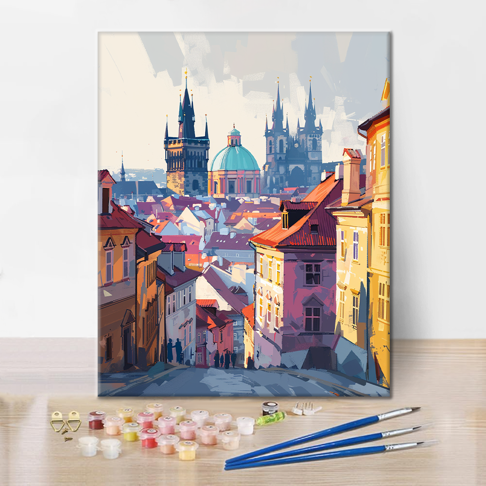 Prague - Paint by Numbers