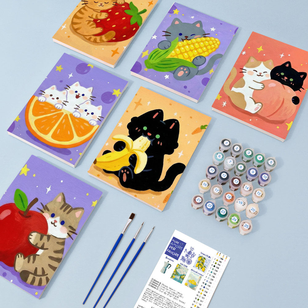 Kittens and Fruits