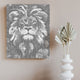 Lion with a Brave Heart - Dot Painting