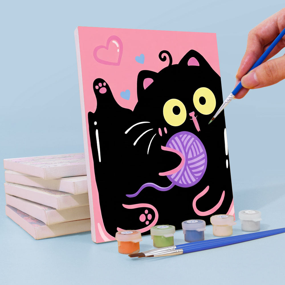 Pink Black Cats