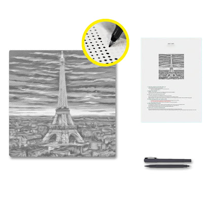 Eiffel Tow - Dot Painting