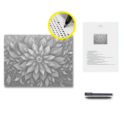 Mystic Bloom - Dot Painting