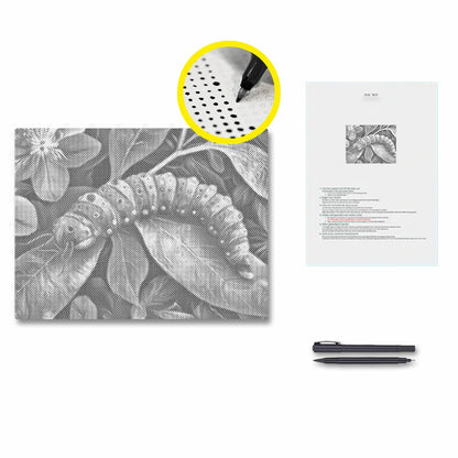 Caterpillar - Dot Painting