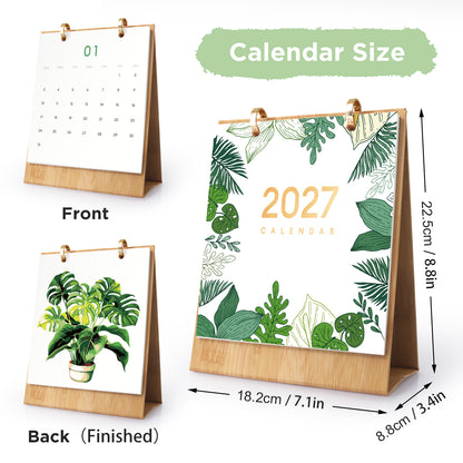 Plants Edition - 2027 Paint by Numbers Desk Calenda
