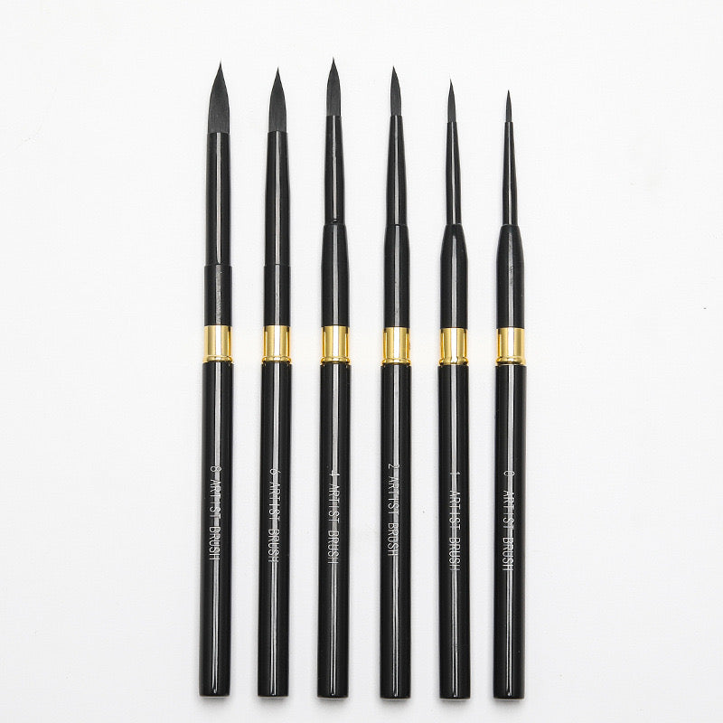 Free Removable Professional Paint Brush(6 Pcs)