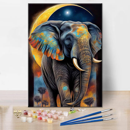 Just love Elephants - Paint by Numbers
