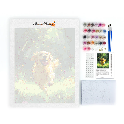 Golden Retriever - Paint by Numbers
