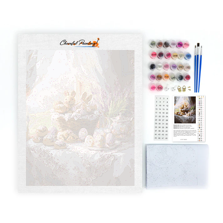 Easter Morning Delight - Paint by Numbers
