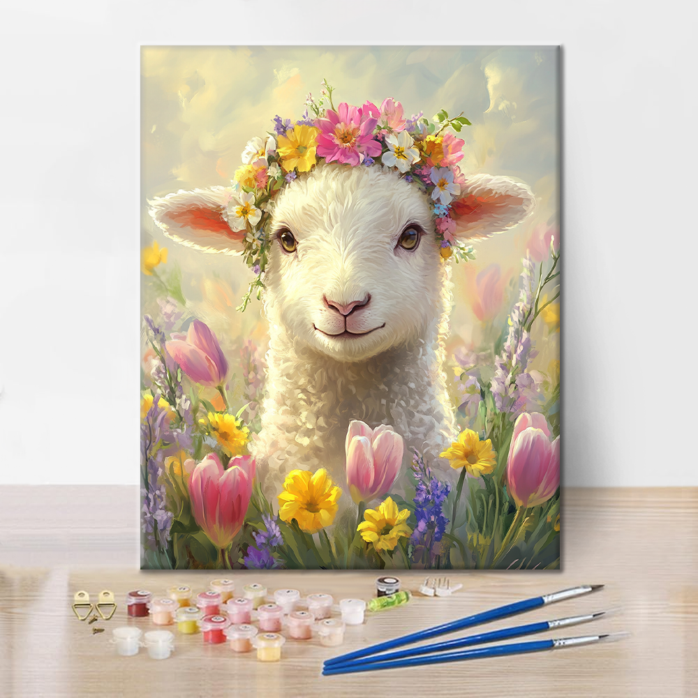 Lamb - Paint by Numbers