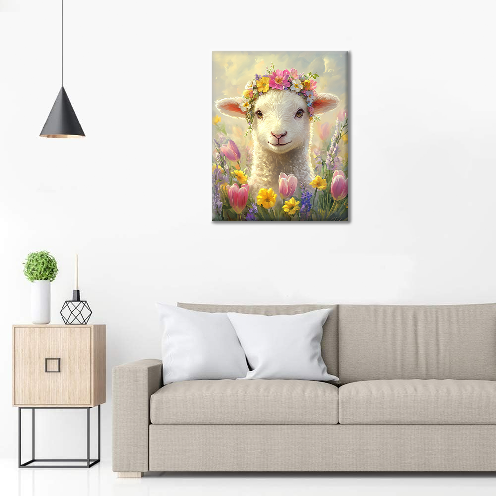 Lamb - Paint by Numbers